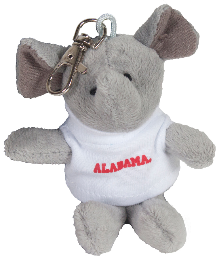 stuffed elephant keychain