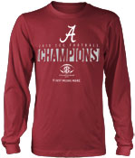 2018 SEC Champs Official Locker Room Long Sleeve Tee
