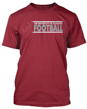 ALABAMA FOOTBALL Tee