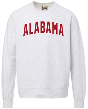 ALABAMA Felt Letterman Crew