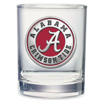 Athletic Seal Double Old-Fashioned Glass