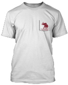 Pachyderm Collection Cross Bar Comfort Colors Pocket Tee