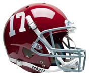 #17 Replica Schutt Helmet
