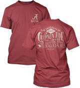 Vintage Crimson Tide Comfort Colors Pocket Tee